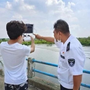 無(wú)人機(jī)起飛！90公里長(zhǎng)河生態(tài)環(huán)境盡收眼底