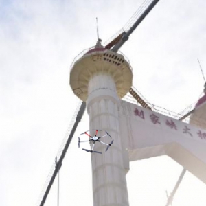 劉家峽大橋檢測(cè)用上了無人機(jī)